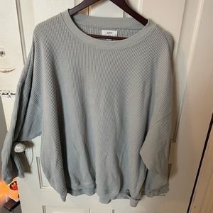 Aerie Waffle Knit Sweater